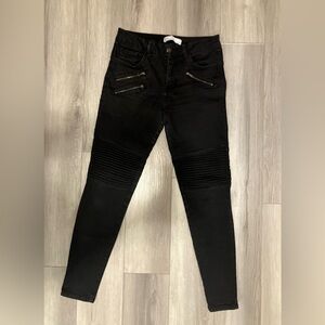 Zara Black Denim Jeans